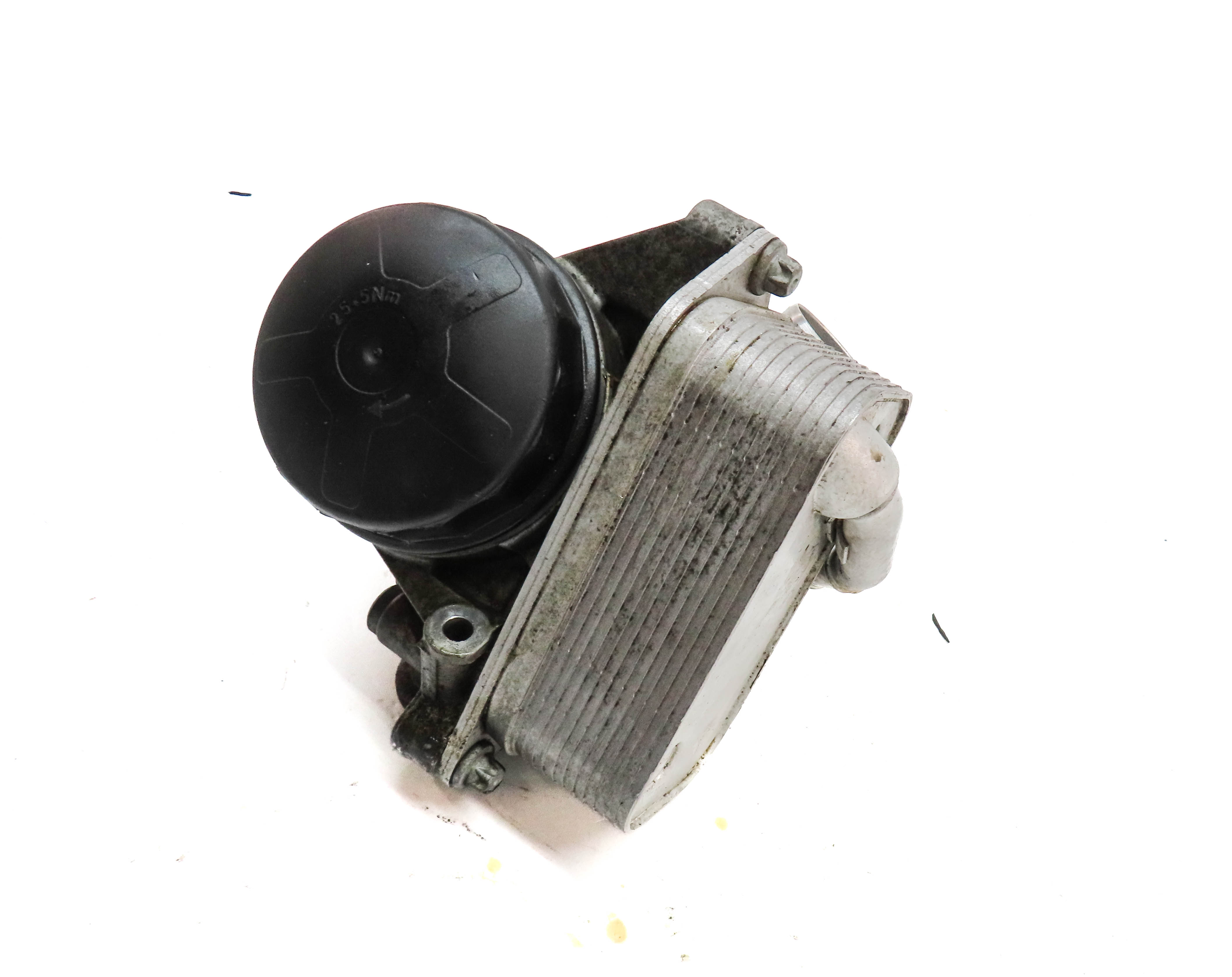 2014 BMW 320XI (F30) 2.0L (N20) ENGINE MOTOR OIL FLUID FILTER HOUSING w/ COOLER — exact item pictured